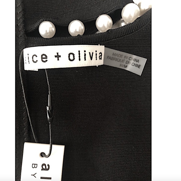 Annalee Mock Neck Halter  Alice + Olivia - Picture 7 of 13